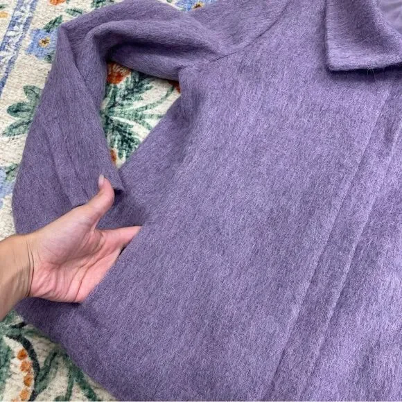 Talbots Purple Women's Blazer - Picture 6 of 9